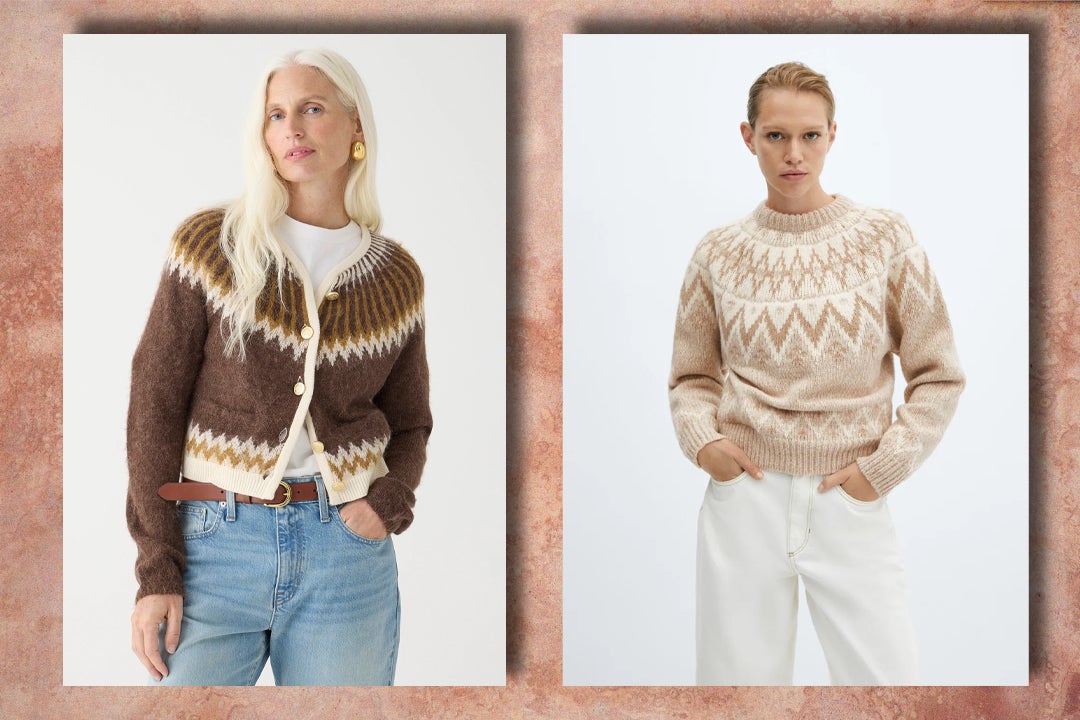 The fair isle knits to shop now, from cardigans to jumpers | The